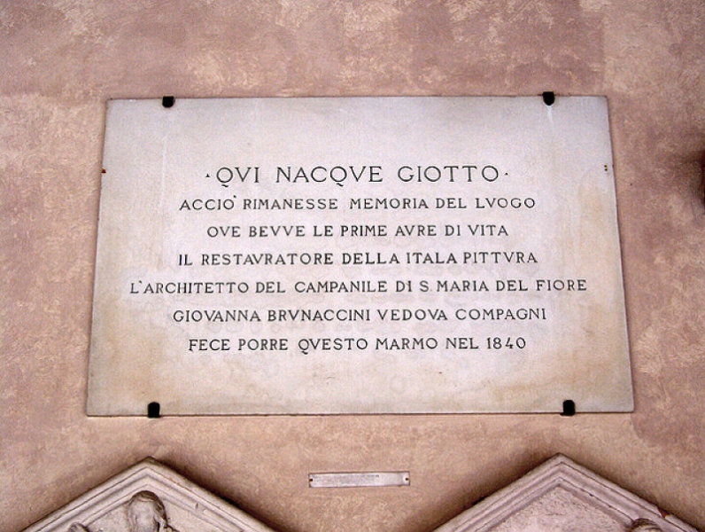 Giotto-epigrafe Giotto-epigrafe